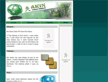 Tablet Screenshot of akinormanurunleri.com.tr